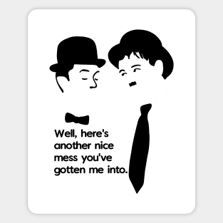 Laurel and Hardy Magnet